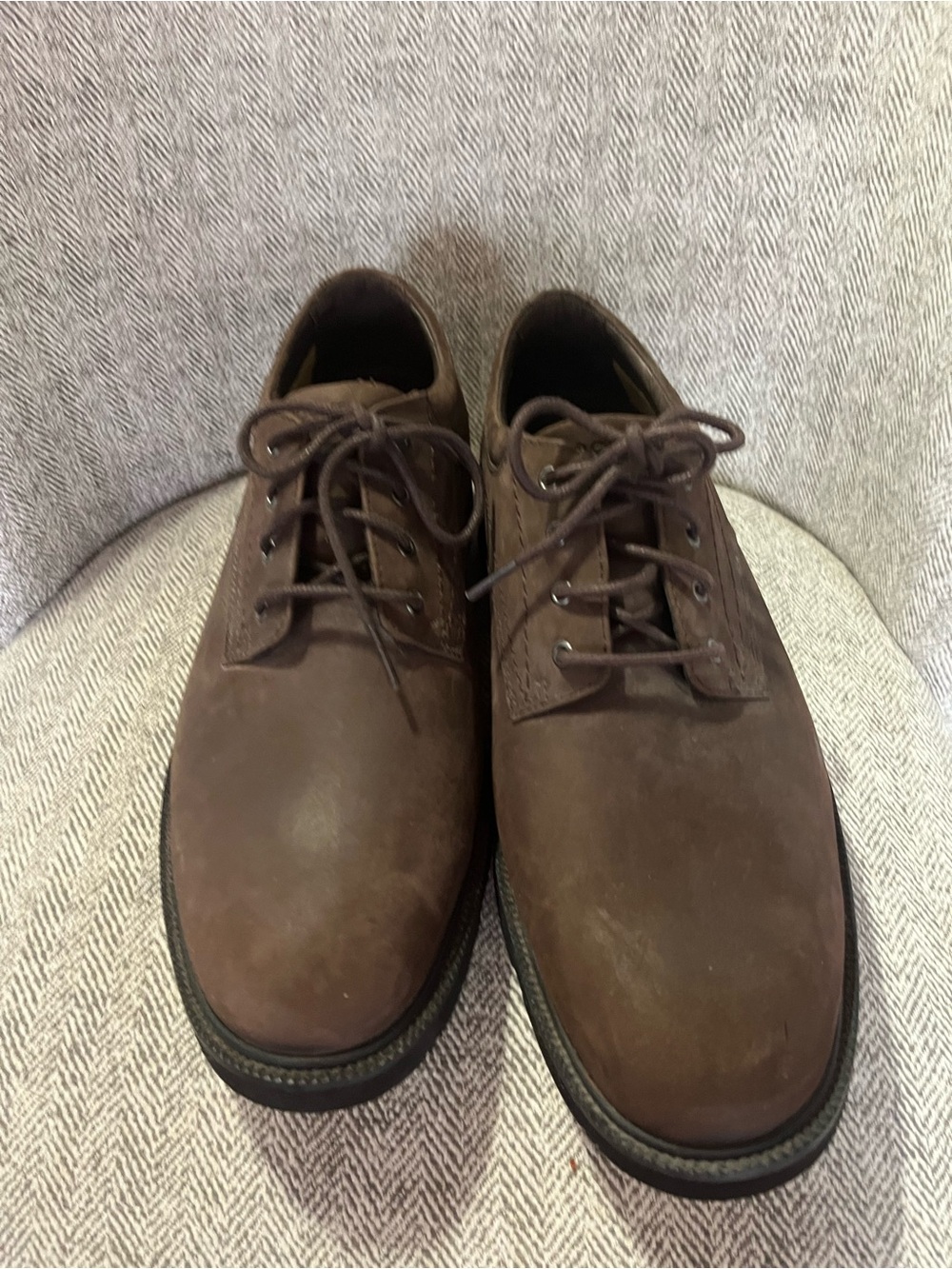 Rockport Waterproof Brown Leather Oxford Shoes Men’s Size 10.5 M APM2703X